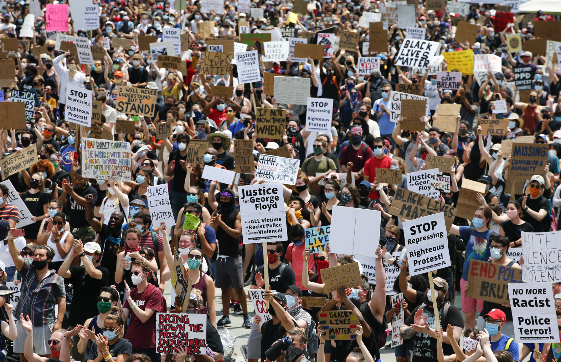 America Protests Philadelphia